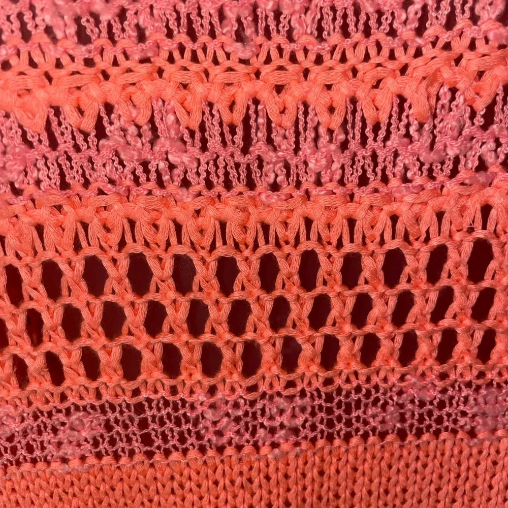 Loose Knit Bright Color Sweater M - Picture 8 of 12